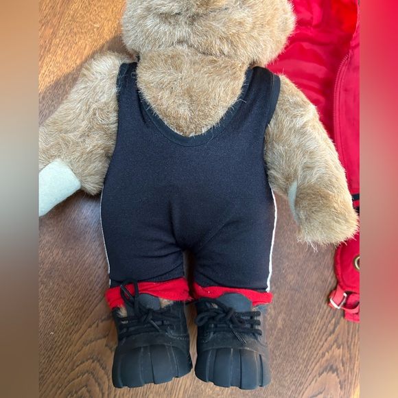 Rare Wrestler Bear—Vintage Tender Heart Treasures wrestler Teddy 1993 Jointed. - Picture 5 of 10